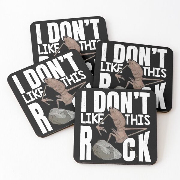 Item preview, Marcus The Worm I Don't Like This Rock Funny Meme designed and sold by DebbieEganCo.
