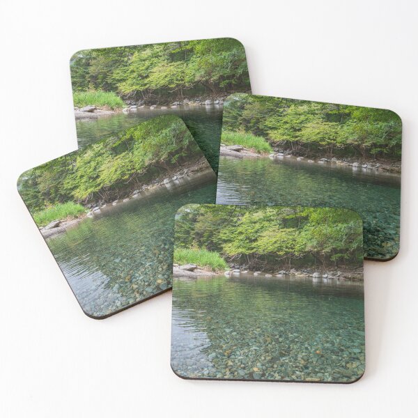 Item preview, Pristine Mountain Stream with Clear Riverbed, Kinomata River, Tochigi, Japan designed and sold by Pix4Japan.