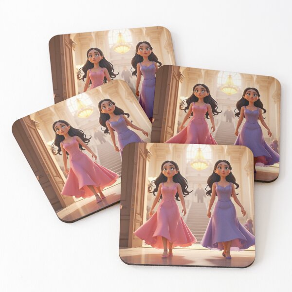Item preview, Elegant Fairytale Sisters Art ? designed and sold by HopaHope.