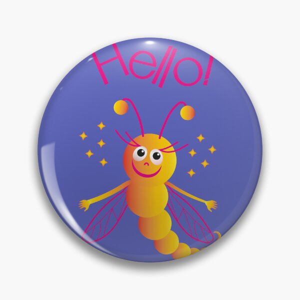 Item preview, Hello! A cheerful cartoon caterpillar with wings. Butterfly  designed and sold by ZorianArt.