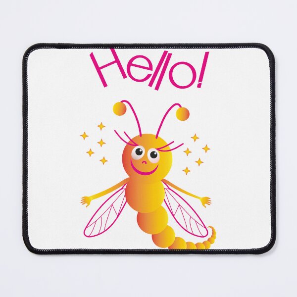 Item preview, Hello! A cheerful cartoon caterpillar with wings. Butterfly designed and sold by ZorianArt.