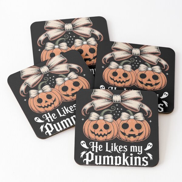 Item preview, Womens He Likes My Pumpkins I Like His Broomstick Couples Halloween designed and sold by KotexTemu.