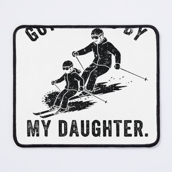 Item preview, Got Passed by My Daughter Shirt Funny Skiing Saying Ski Dad Humor Tee designed and sold by printshirtart.