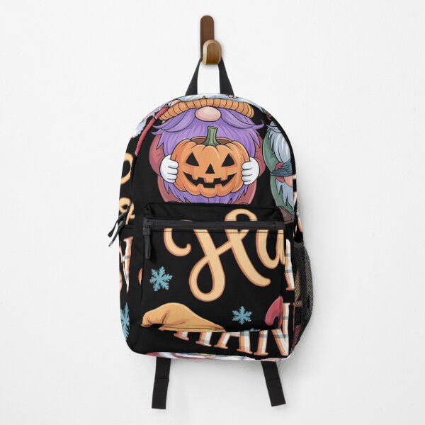 Item preview, HAPPY HALLOTHANKSMAS Gnomes Halloween Thanksgiving Christmas  designed and sold by InspiredFoul.