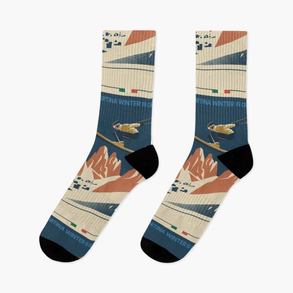 Item preview, Cortina Alpine Jump – Vintage Dolomites Ski designed and sold by bisha.