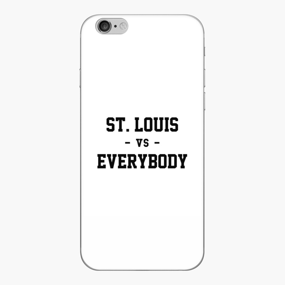 St. Louis vs Everybody Sticker for Sale by heeheetees