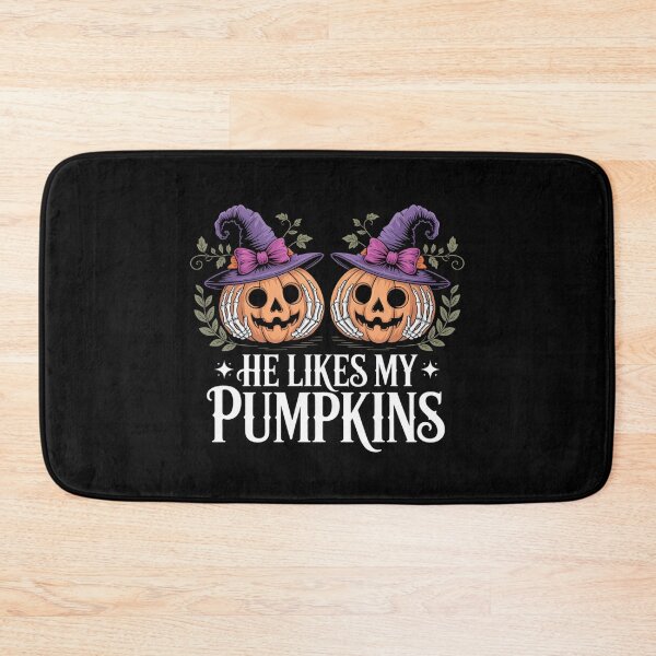 Item preview, Womens He Likes My Pumpkins I Like His Broomstick Halloween Couples-Photoroom  designed and sold by KotexTemu.