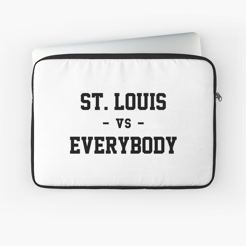 St. Louis vs Everybody Sticker for Sale by heeheetees