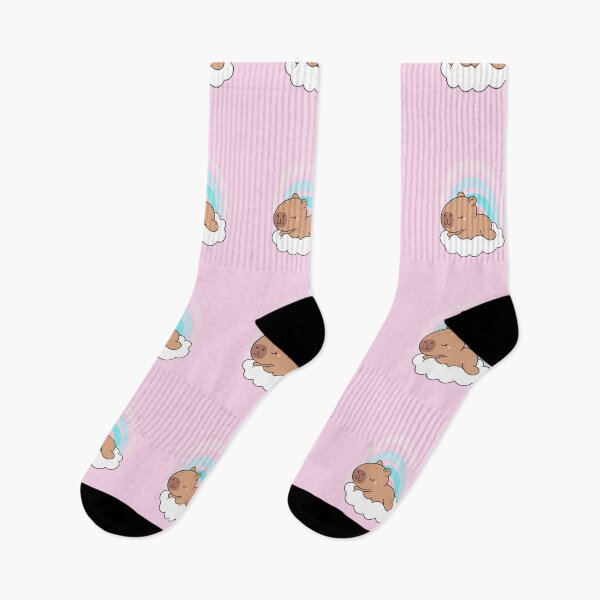 Item preview, Aesthetic Capybara – Cute Cozy Chill Vibes Illustration designed and sold by MarcelooArt.