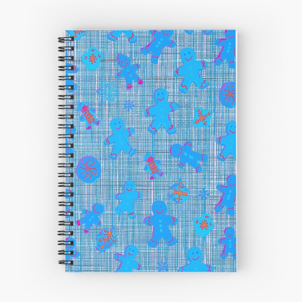 Item preview, The Ice Blue Gingerbread Man Pattern designed and sold by shaang.