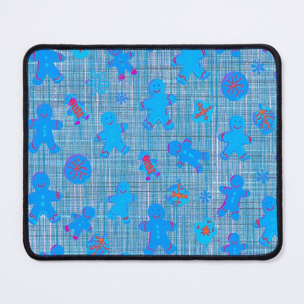Item preview, The Ice Blue Gingerbread Man Pattern designed and sold by shaang.