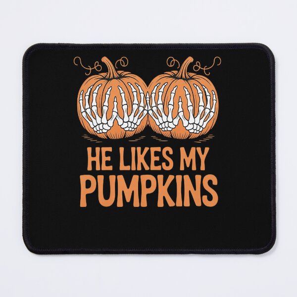 Item preview, Womens He Likes My Pumpkins Matching Couples Pumpkin Halloween  designed and sold by KotexTemu.