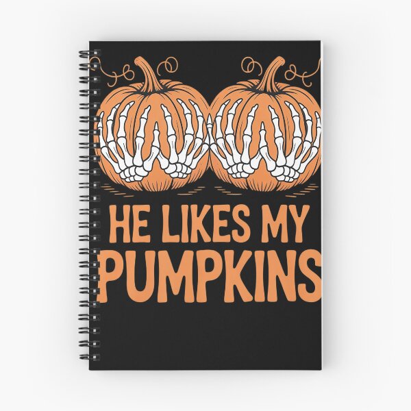 Item preview, Womens He Likes My Pumpkins Matching Couples Pumpkin Halloween  designed and sold by KotexTemu.