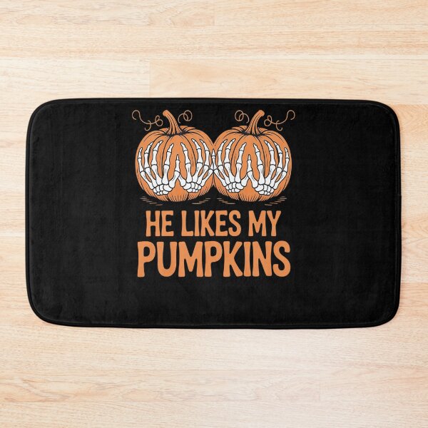Item preview, Womens He Likes My Pumpkins Matching Couples Pumpkin Halloween  designed and sold by KotexTemu.