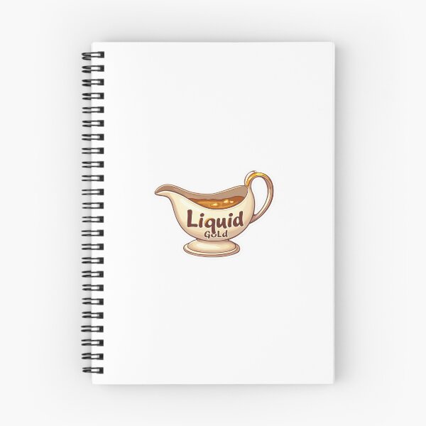 Item preview, A gravy boat sticker labelled “Liquid Gold.” designed and sold by STICKERS FOR SALE NOW.