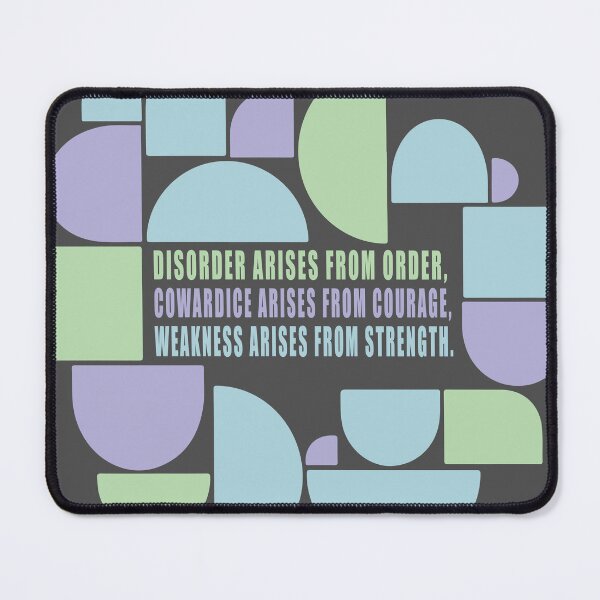 Item preview, Sun Tzu Quote Geometric Abstract Pastel Art designed and sold by KiwiRider.