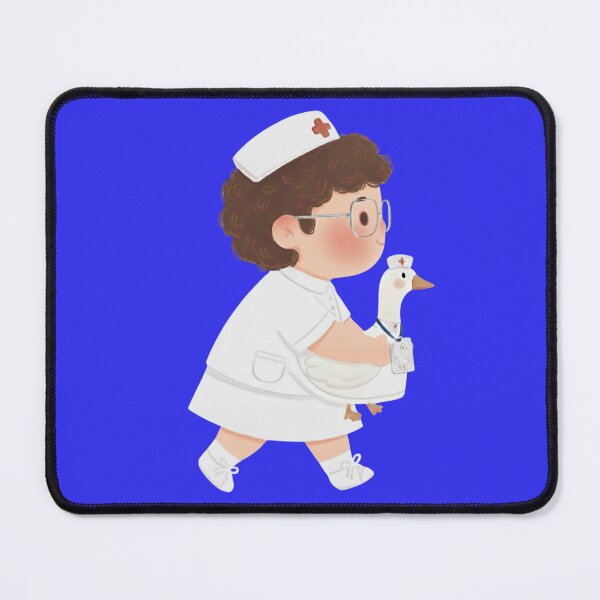 Item preview, Finn and Pedpok: Angel in White and Her Caring Goose Partner designed and sold by LittleOven.