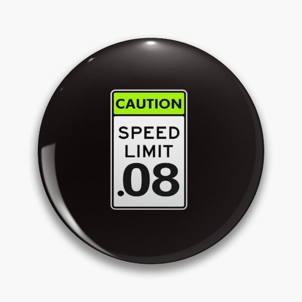 Item preview, speed limit point 08 sign designed and sold by VWscout2.