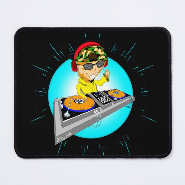 Item preview, DJ El Niño Anime Logo – Caricature Music Design designed and sold by titrollart.