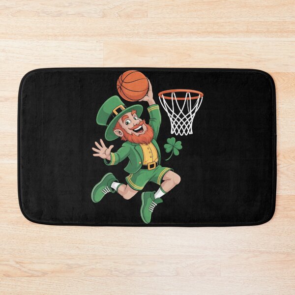 Item preview, Leprechaun Basketball Dunk St Patricks Day Sports designed and sold by sterabamineh.
