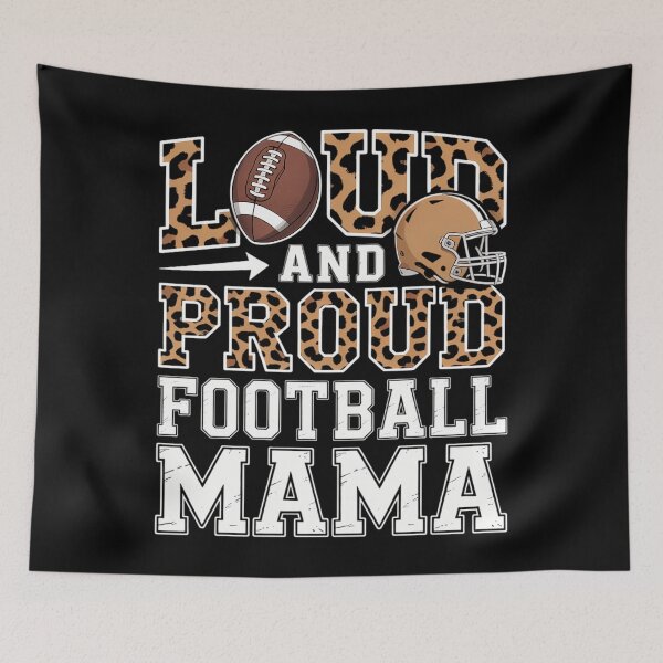 Item preview, Leopard Football mama Family Support designed and sold by sterabamineh.