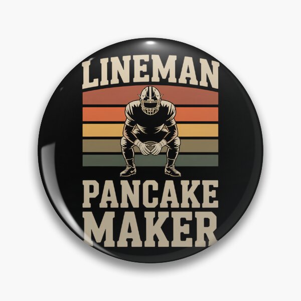 Item preview, Lineman Pancake Lovers Joke Football Season designed and sold by sterabamineh.