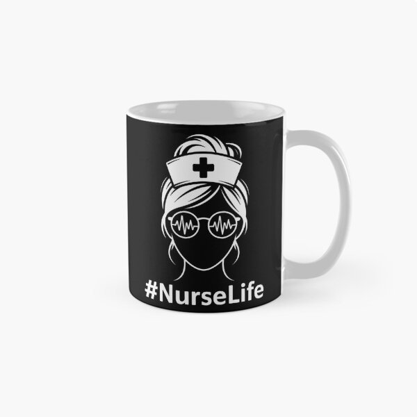 Item preview, Messy Bun Nurse Nursing School designed and sold by sterabamineh.