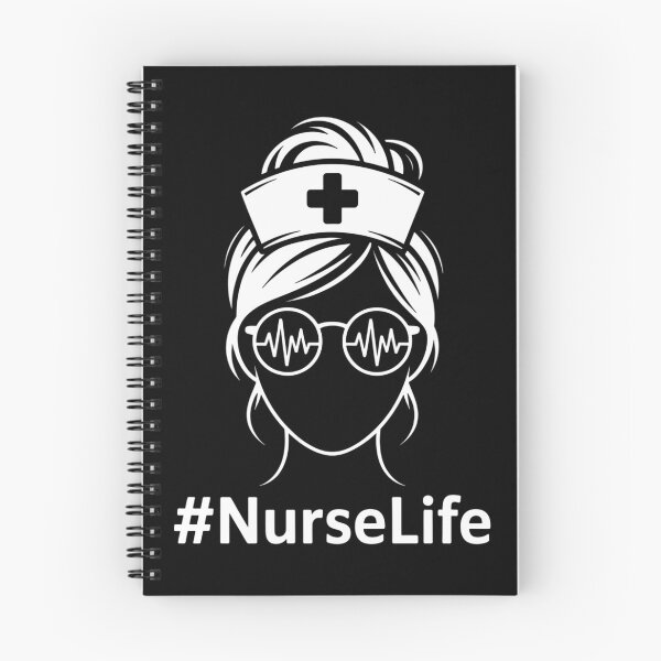 Item preview, Messy Bun Nurse Nursing School designed and sold by sterabamineh.