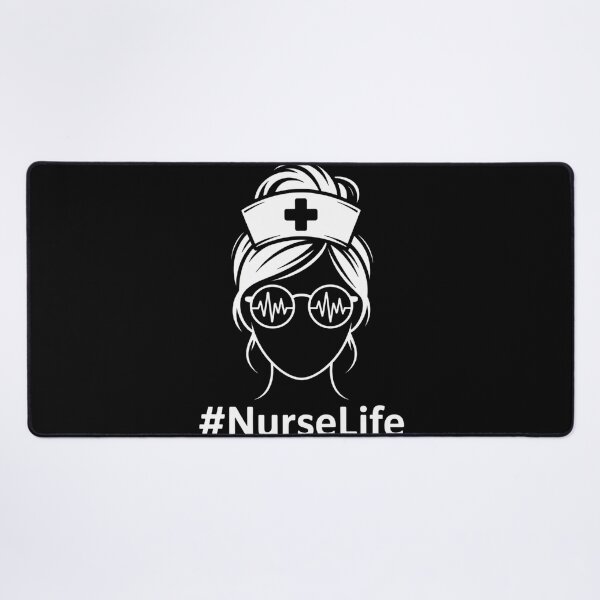 Item preview, Messy Bun Nurse Nursing School designed and sold by sterabamineh.