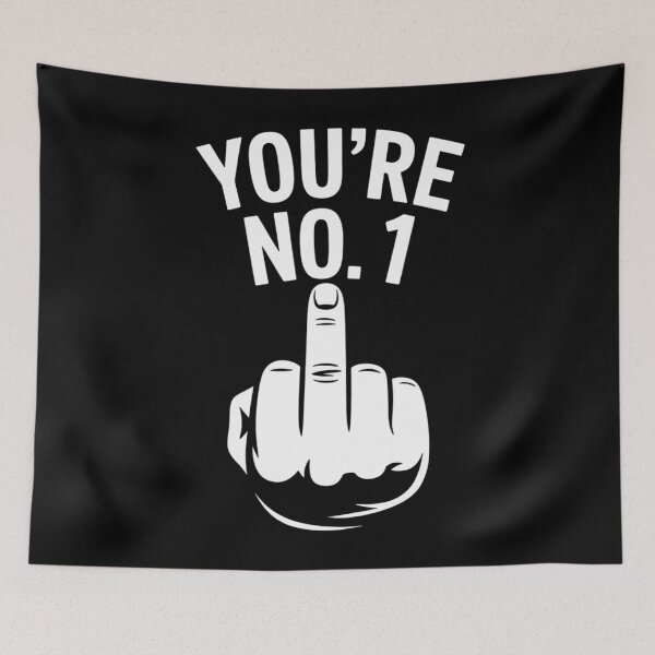 Item preview, Middle Finger Sarcastic Joke designed and sold by sterabamineh.