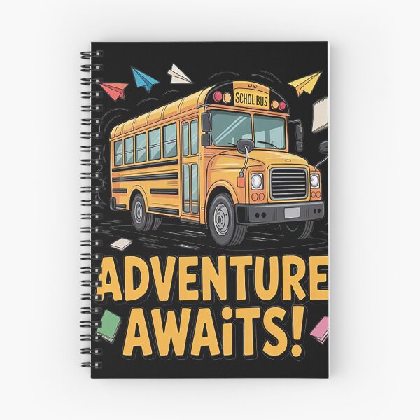 Item preview, Adventure Awaits On The School Bus Journey Student Life designed and sold by mandiana.
