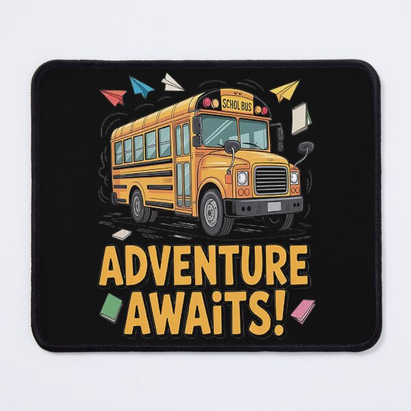 Item preview, Adventure Awaits On The School Bus Journey Student Life designed and sold by mandiana.