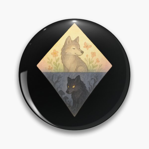 Item preview, Split Personality Wolf designed and sold by Planetporridge.