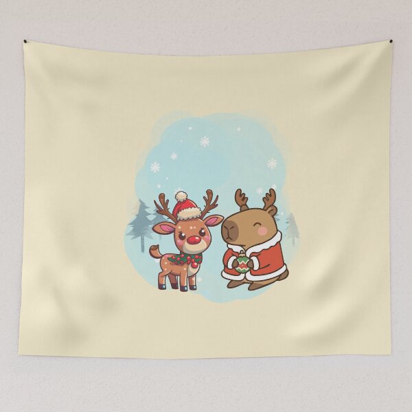 Item preview, Aesthetic Capybara – Cute Cozy Chill Vibes Illustration designed and sold by MarcelooArt.