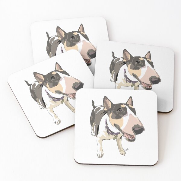 Item preview, Semilla The Bull Terrier (full body) designed and sold by emilydevineart.
