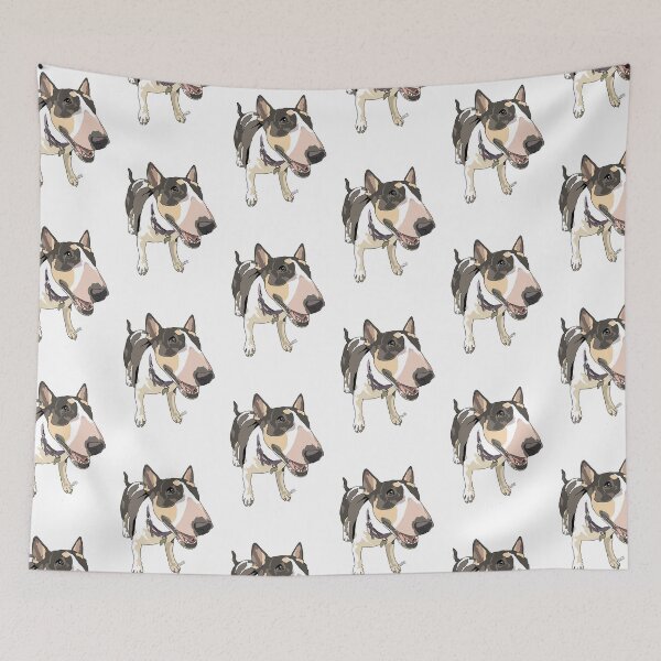 Item preview, Semilla El Bull Terrier (cuerpo completo) designed and sold by emilydevineart.