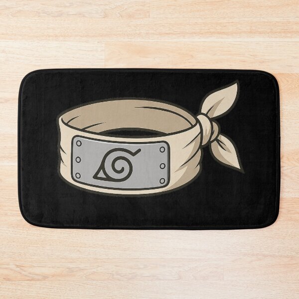 Item preview, Shinobi Leaf Headband Symbol – Minimal Ninja Anime Inspired Emblem designed and sold by TokyoCraft.