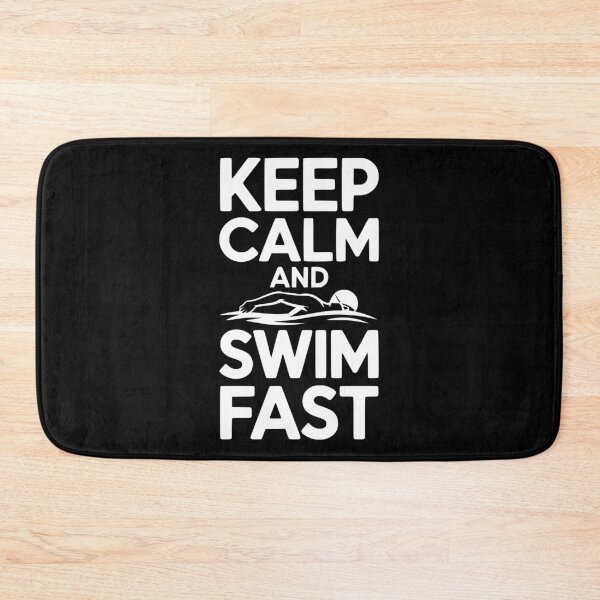 Item preview, Keep Calm and Swim Fast designed and sold by Frank Ring.