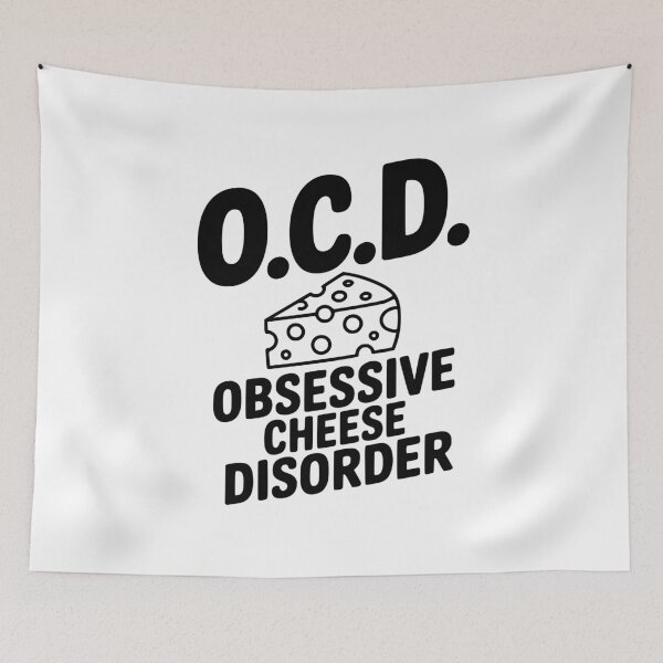 Item preview, O.C.D. Obsessive Cheese Disorder designed and sold by Frank Ring.
