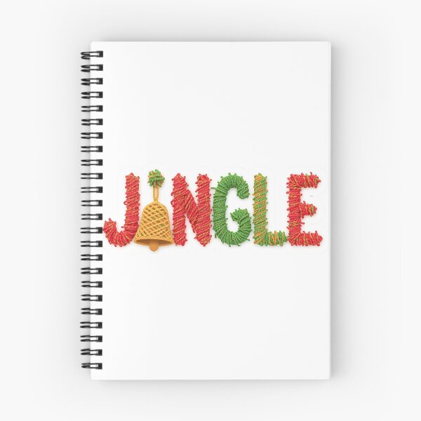 Item preview, Jingle Christmas Yarn Typography Festive Cozy Holiday Design designed and sold by MiszungART.