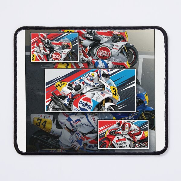 Item preview, Kevin Schwantz - American pilot legend with his friends designed and sold by enzoade.