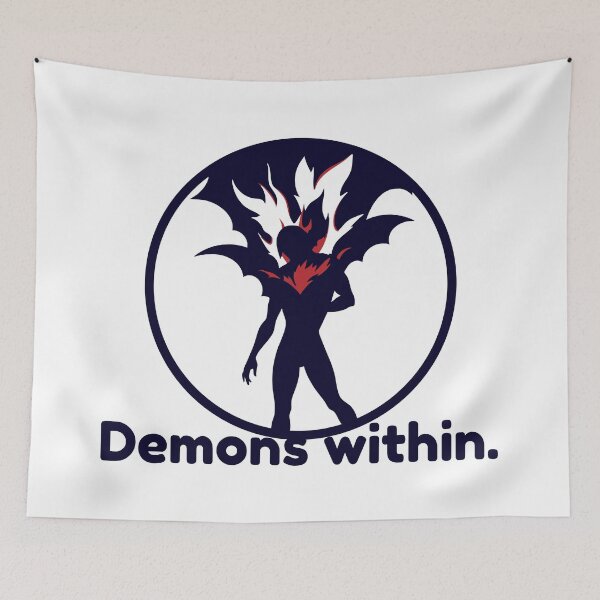 Item preview, Demons Within – Inner Struggle Silhouette Design designed and sold by NeutronDesign.