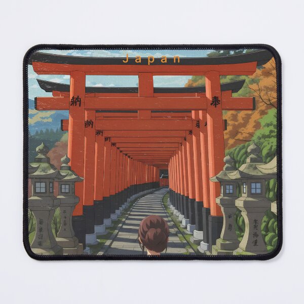 Item preview, Pastel Journey Through Fushimi Inari designed and sold by JacksoonLester.