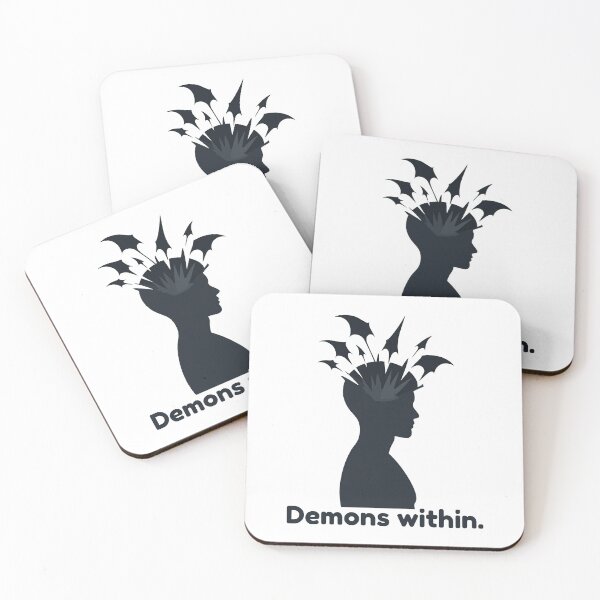 Item preview, Demons Within – Inner Struggle Silhouette Design designed and sold by NeutronDesign.