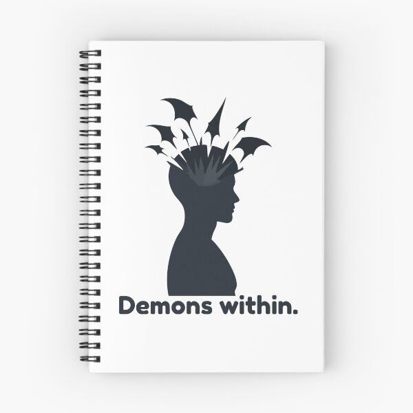 Item preview, Demons Within – Inner Struggle Silhouette Design designed and sold by NeutronDesign.