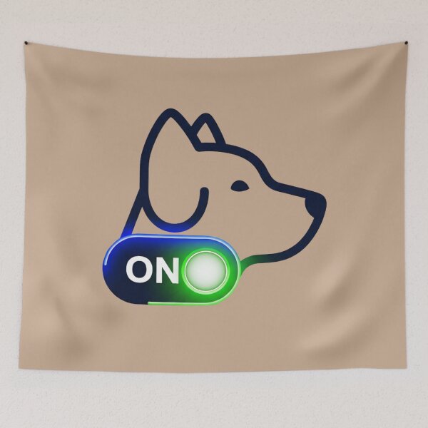 Item preview, Funny Dog Mode On T-Shirt & Sticker Gift for Dog Lovers designed and sold by Design_Your_Day.