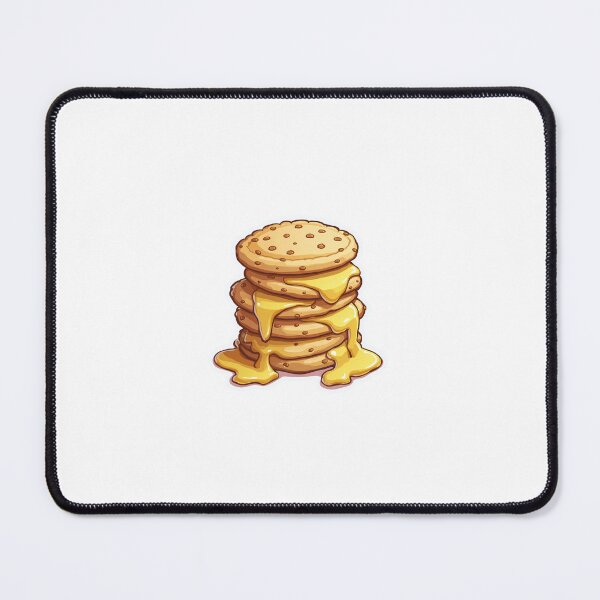 Item preview, A biscuit stack with butter melting down the sides. designed and sold by STICKERS FOR SALE NOW.