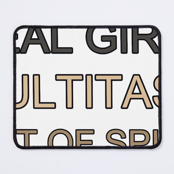 Item preview, Real Girls Multitask Out Of Spite designed and sold by TheIconSmith.