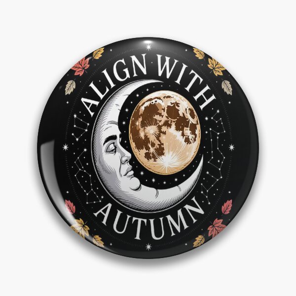 Item preview, Align With Autumn Moonlit Reflections Astrology Aesthetic designed and sold by mandiana.