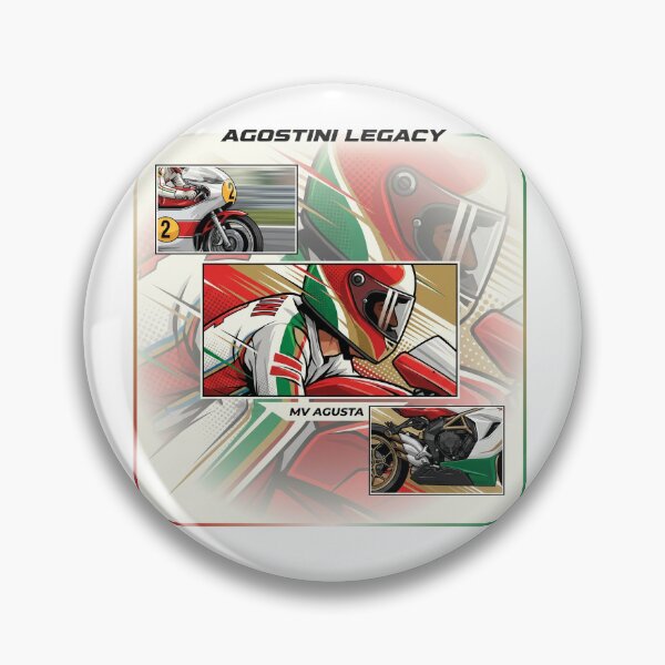 Item preview, Mv Agusta pilot Giacomo Agostini - Motorsport Legend Art designed and sold by enzoade.